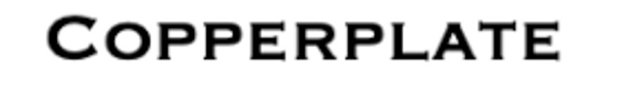 Copperplate